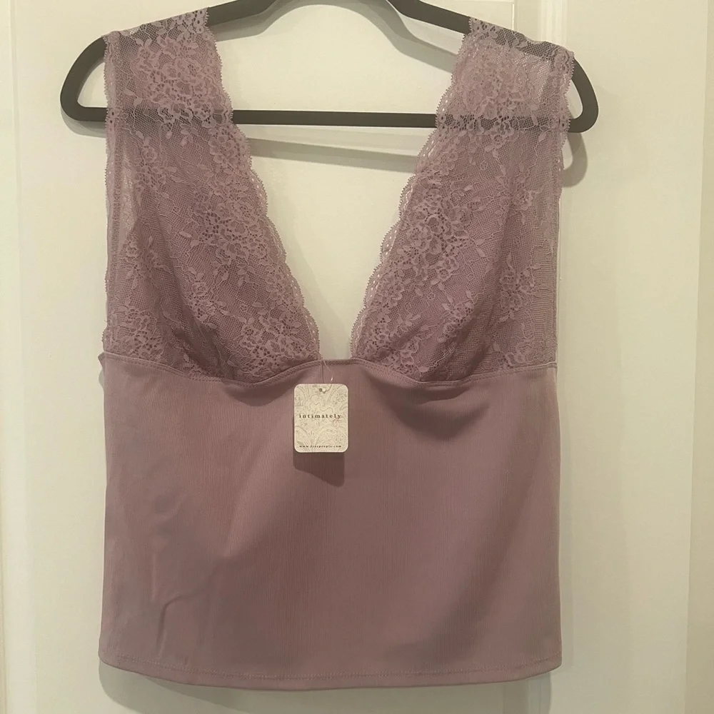 NWT Intimately by Free People LILAC Power Play Cami - XL - Picture 4 of 7